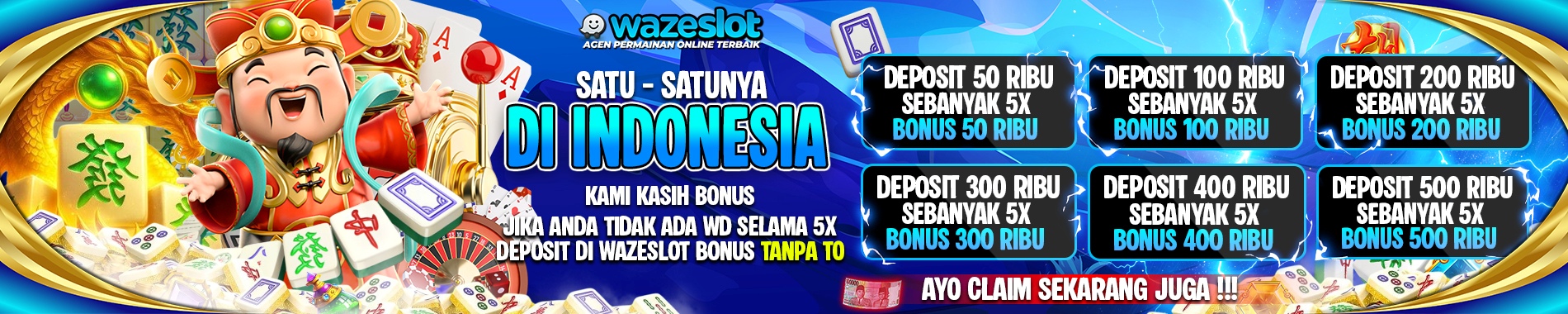 BONUS WAZESLOT